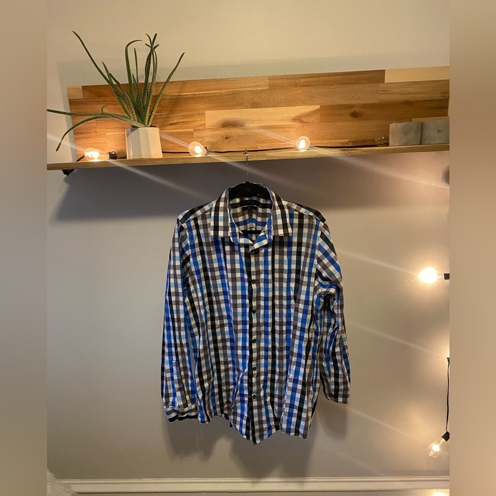 Apt 9 Stretch Slim Fit Dress Shirt